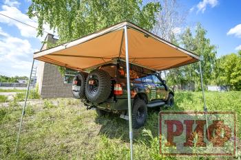 24 639 р. Маркиза автомобильная РИФ веерная 2,5х2,0 м (правая) РИФ rifavf062020602  с доставкой в г. Кемерово. Увеличить фотографию 22