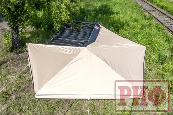 24 639 р. Маркиза автомобильная РИФ веерная 2,5х2,0 м (правая) РИФ rifavf062020602  с доставкой в г. Кемерово. Увеличить фотографию 1