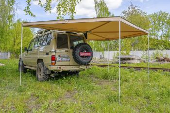 28 319 р. Маркиза автомобильная РИФ веерная 2,5х2,5 м (правая) РИФ rifavf062525602  с доставкой в г. Кемерово. Увеличить фотографию 24