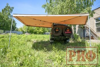 33 499 р. Маркиза автомобильная РИФ веерная 2.5х3,0 м (левая) РИФ rifavf063030601  с доставкой в г. Кемерово. Увеличить фотографию 14