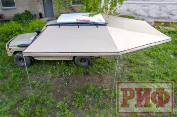 33 649 р. Маркиза автомобильная РИФ комбинированная (прямоугольная с веерной частью) 2,5 х2.5 м (левая) РИФ rifavf072525601  с доставкой в г. Кемерово. Увеличить фотографию 23