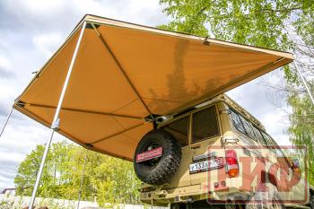 33 649 р. Маркиза автомобильная РИФ комбинированная (прямоугольная с веерной частью) 2,5 х2.5 м (левая) РИФ rifavf072525601  с доставкой в г. Кемерово. Увеличить фотографию 12