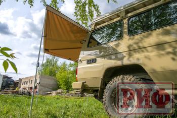 33 649 р. Маркиза автомобильная РИФ комбинированная (прямоугольная с веерной частью) 2,5 х2.5 м (левая) РИФ rifavf072525601  с доставкой в г. Кемерово. Увеличить фотографию 7