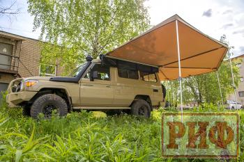 33 649 р. Маркиза автомобильная РИФ комбинированная (прямоугольная с веерной частью) 2,5 х2.5 м (левая) РИФ rifavf072525601  с доставкой в г. Кемерово. Увеличить фотографию 20