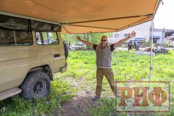 33 649 р. Маркиза автомобильная РИФ комбинированная (прямоугольная с веерной частью) 2,5 х2.5 м (левая) РИФ rifavf072525601  с доставкой в г. Кемерово. Увеличить фотографию 18