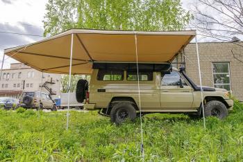 33 649 р. Маркиза автомобильная РИФ комбинированная (прямоугольная с веерной частью) 2,5х2,5 м (правая) РИФ rifavf072525602  с доставкой в г. Кемерово. Увеличить фотографию 14