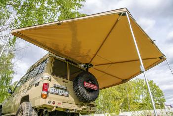 33 649 р. Маркиза автомобильная РИФ комбинированная (прямоугольная с веерной частью) 2,5х2,5 м (правая) РИФ rifavf072525602  с доставкой в г. Кемерово. Увеличить фотографию 22
