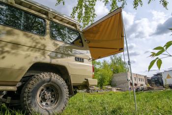 33 649 р. Маркиза автомобильная РИФ комбинированная (прямоугольная с веерной частью) 2,5х2,5 м (правая) РИФ rifavf072525602  с доставкой в г. Кемерово. Увеличить фотографию 3