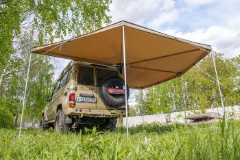 33 649 р. Маркиза автомобильная РИФ комбинированная (прямоугольная с веерной частью) 2,5х2,5 м (правая) РИФ rifavf072525602  с доставкой в г. Кемерово. Увеличить фотографию 20