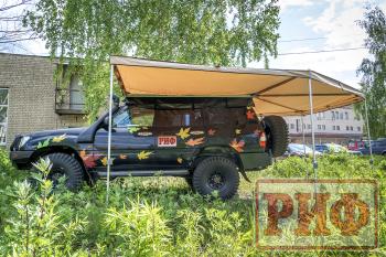 26 079 р. Маркиза автомобильная РИФ комбинированная (прямоугольная с веерной частью) 2,5х2,0 м (левая) РИФ rifavf072020601  с доставкой в г. Кемерово. Увеличить фотографию 6