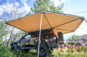 26 079 р. Маркиза автомобильная РИФ комбинированная (прямоугольная с веерной частью) 2,5х2,0 м (левая) РИФ rifavf072020601  с доставкой в г. Кемерово. Увеличить фотографию 14