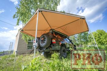 26 999 р. Маркиза автомобильная РИФ комбинированная (прямоугольная с веерной частью) 2,5х2,0 м (правая) РИФ rifavf072020602  с доставкой в г. Кемерово. Увеличить фотографию 15
