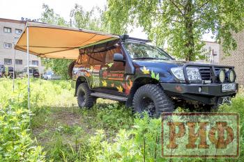 26 999 р. Маркиза автомобильная РИФ комбинированная (прямоугольная с веерной частью) 2,5х2,0 м (правая) РИФ rifavf072020602  с доставкой в г. Кемерово. Увеличить фотографию 10