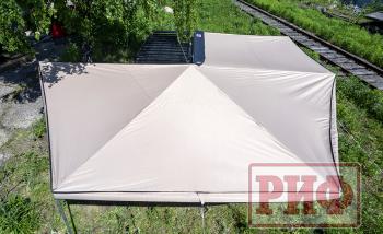 38 089 р. Маркиза автомобильная РИФ комбинированная (прямоугольная с веерной частью) 2.5х3.0 м (правая) РИФ rifavf073030602  с доставкой в г. Кемерово. Увеличить фотографию 1