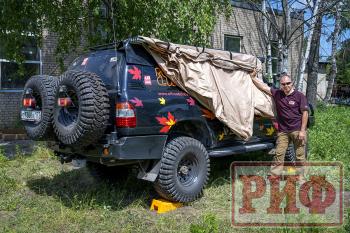 38 089 р. Маркиза автомобильная РИФ комбинированная (прямоугольная с веерной частью) 2.5х3.0 м (правая) РИФ rifavf073030602  с доставкой в г. Кемерово. Увеличить фотографию 15