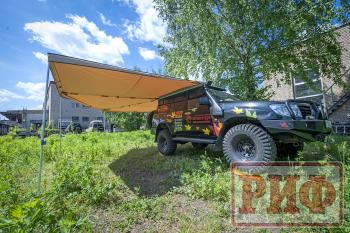 38 089 р. Маркиза автомобильная РИФ комбинированная (прямоугольная с веерной частью) 2.5х3.0 м (правая) РИФ rifavf073030602  с доставкой в г. Кемерово. Увеличить фотографию 12