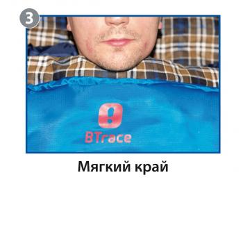 3 999 р. Мешок спальный BTrace Broad (Правый,СерыйСиний), (ТК: 0C) BTrace s0568  с доставкой в г. Кемерово. Увеличить фотографию 7