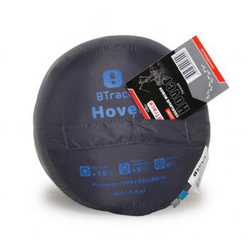 2 949 р. Мешок спальный BTrace Hover (Правый,СерыйСиний), (ТК: +5C) BTrace s0590  с доставкой в г. Кемерово. Увеличить фотографию 3