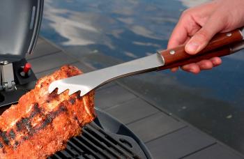 1 119 р. Набор для барбекю СОЮЗГРИЛЬ (щипцы, лопатка) O-GRILL grillset-2  с доставкой в г. Кемерово. Увеличить фотографию 2