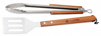 1 119 р. Набор для барбекю СОЮЗГРИЛЬ (щипцы, лопатка) O-GRILL grillset-2  с доставкой в г. Кемерово. Увеличить фотографию 10