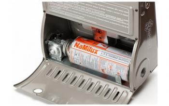 3 799 р. Обогреватель газовый NaMilux BDZQ-1000, цанговый баллон, с подогревом NaMilux bdzq-1000  с доставкой в г. Кемерово. Увеличить фотографию 4