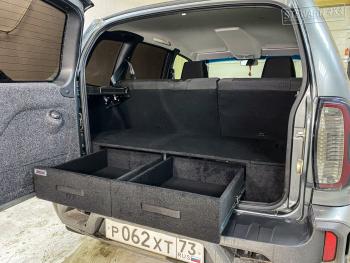 9 699 р. Органайзер в багажник "Классик" для Chevrolet Niva РФ шнкл  с доставкой в г. Кемерово. Увеличить фотографию 3