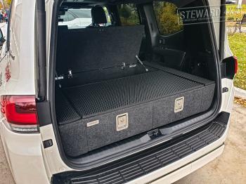34 999 р. Органайзер в багажник "Премиум" для Toyota Land Cruiser 300 (5-ти местн. комплектации) РФ тлк300прем5  с доставкой в г. Кемерово. Увеличить фотографию 5