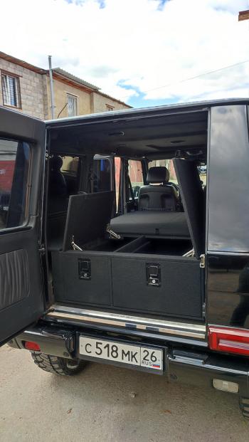 22 999 р. Органайзер в багажник для Mercedes-Benz G-Class (2 выдвижных ящика) Автопол 063-002  с доставкой в г. Кемерово. Увеличить фотографию 3