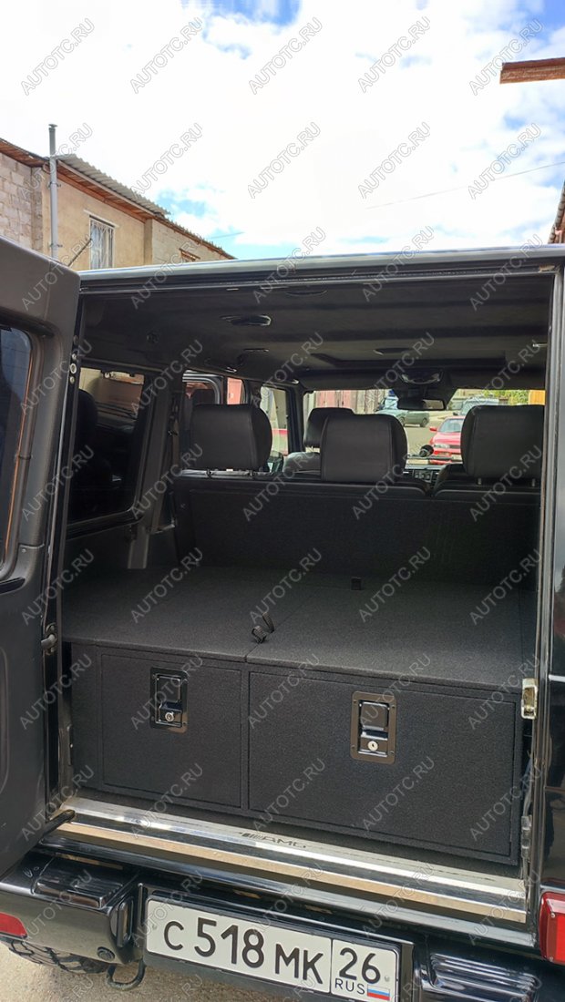 22 999 р. Органайзер в багажник для Mercedes-Benz G-Class (2 выдвижных ящика) Автопол 063-002  с доставкой в г. Кемерово