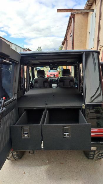 22 999 р. Органайзер в багажник для Mercedes-Benz G-Class (2 выдвижных ящика) Автопол 063-002  с доставкой в г. Кемерово. Увеличить фотографию 5