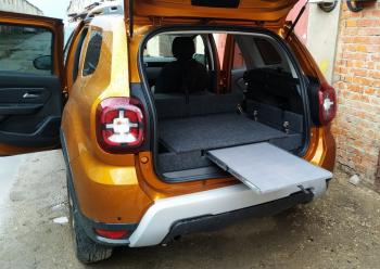 24 999 р. Органайзер в багажник для Renault Duster со столиком РФ 969-005  с доставкой в г. Кемерово. Увеличить фотографию 2