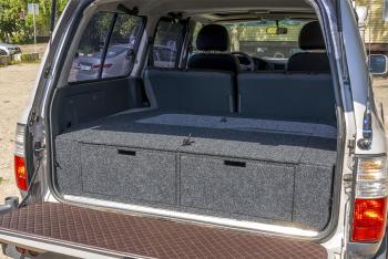 26 999 р. Органайзер в багажник для Toyota Land Cruiser 80 (2 выдвижных ящика+спальник) РФ 080-003  с доставкой в г. Кемерово. Увеличить фотографию 14