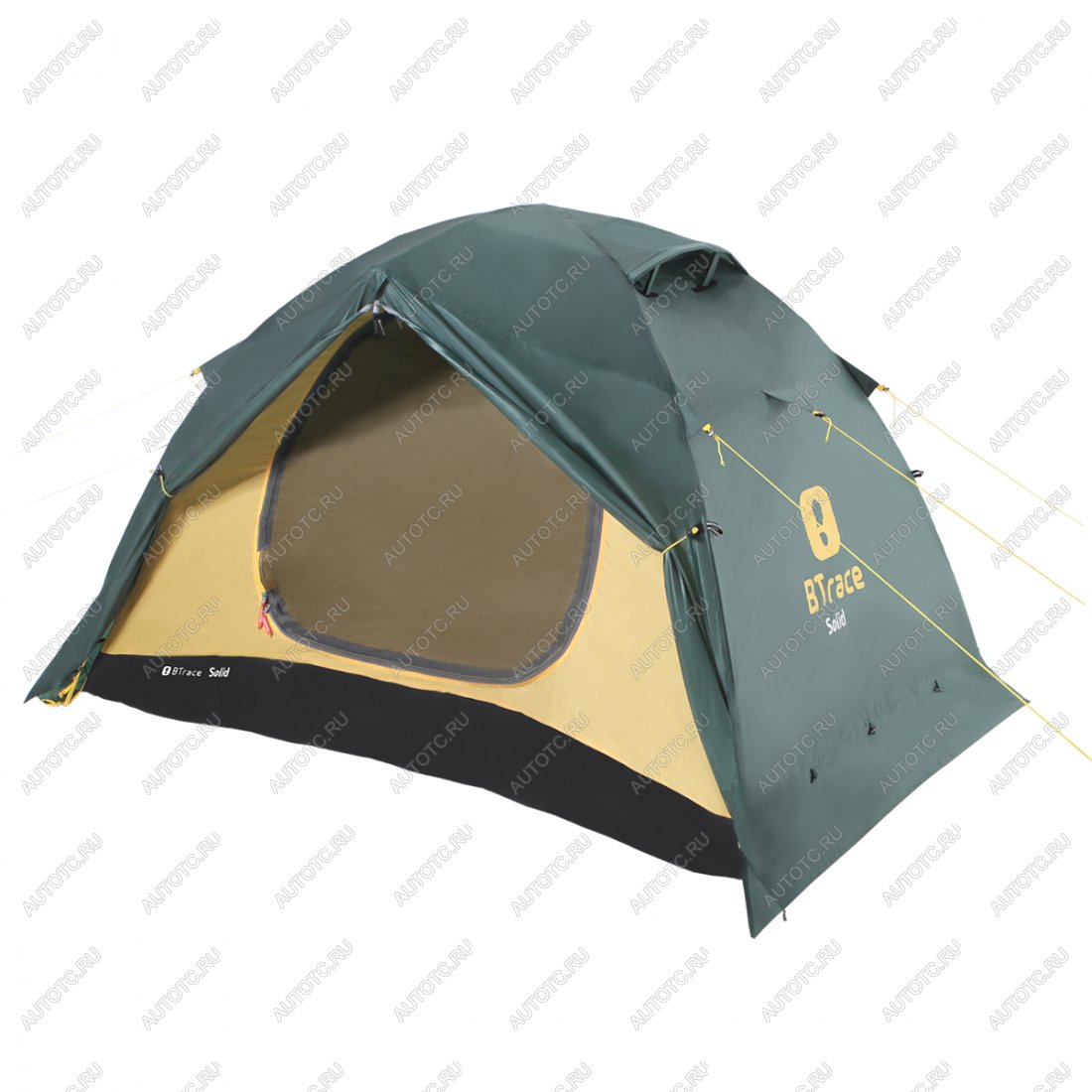 7 249 р. Палатка BTrace Solid 2+ ALU (Зеленый) BTrace t0494  с доставкой в г. Кемерово
