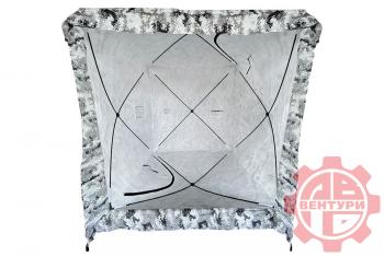 12 649 р. Палатка зимняя Улов КУБ утепленная., пиксель-зима 200*200*210см. PREMIER 2001  с доставкой в г. Кемерово. Увеличить фотографию 5