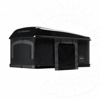 442 159 р. Палатка на крышу автомобиля AUTOHOME MAGGIOLINA GRAND TOUR LARGE 360 BLACK STORM, чёрный тент, лестница 215 мм AUTOHOME Zifer Italia S.r.l m360bs-17  с доставкой в г. Кемерово. Увеличить фотографию 1
