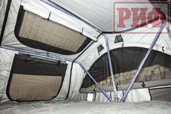 108 999 р. Палатка на крышу автомобиля РИФ Soft RT01-140, тент серый, 400 гр., 140х240х115 см, РИФ rifrt0114080001  с доставкой в г. Кемерово. Увеличить фотографию 43