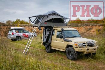 108 999 р. Палатка на крышу автомобиля РИФ Soft RT01-140, тент серый, 400 гр., 140х240х115 см, РИФ rifrt0114080001  с доставкой в г. Кемерово. Увеличить фотографию 36
