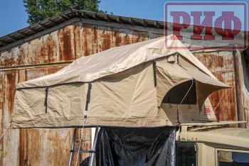 94 209 р. Палатка на крышу автомобиля РИФ Soft RT02-120, тент песочный, 120х240х115 см РИФ rifrt0212060000  с доставкой в г. Кемерово. Увеличить фотографию 10