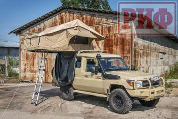 94 209 р. Палатка на крышу автомобиля РИФ Soft RT02-120, тент песочный, 120х240х115 см РИФ rifrt0212060000  с доставкой в г. Кемерово. Увеличить фотографию 6