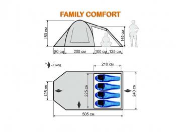 51 999 р. Палатка-автомат кемпинговая Maverick Family Comfort (бежевый  коричневый) Maverick Tent m-cb-096  с доставкой в г. Кемерово. Увеличить фотографию 39