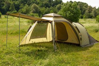 51 999 р. Палатка-автомат кемпинговая Maverick Family Comfort (бежевый  коричневый) Maverick Tent m-cb-096  с доставкой в г. Кемерово. Увеличить фотографию 21