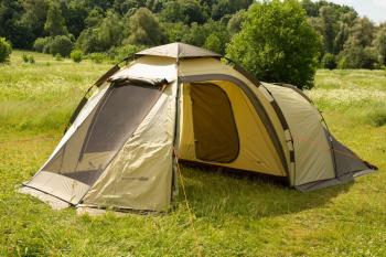 51 999 р. Палатка-автомат кемпинговая Maverick Family Comfort (бежевый  коричневый) Maverick Tent m-cb-096  с доставкой в г. Кемерово. Увеличить фотографию 18