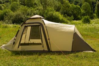 51 999 р. Палатка-автомат кемпинговая Maverick Family Comfort (бежевый  коричневый) Maverick Tent m-cb-096  с доставкой в г. Кемерово. Увеличить фотографию 13