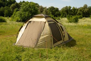 51 999 р. Палатка-автомат кемпинговая Maverick Family Comfort (бежевый  коричневый) Maverick Tent m-cb-096  с доставкой в г. Кемерово. Увеличить фотографию 7