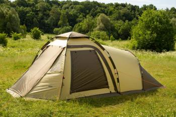 51 999 р. Палатка-автомат кемпинговая Maverick Family Comfort (бежевый  коричневый) Maverick Tent m-cb-096  с доставкой в г. Кемерово. Увеличить фотографию 5