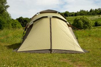51 999 р. Палатка-автомат кемпинговая Maverick Family Comfort (бежевый  коричневый) Maverick Tent m-cb-096  с доставкой в г. Кемерово. Увеличить фотографию 3