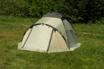 28 749 р. Палатка-автомат туристическая Maverick Comfort Solar Control (светло-коричневый  зеленый) Maverick Tent m-lws-064  с доставкой в г. Кемерово. Увеличить фотографию 4