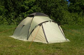 28 749 р. Палатка-автомат туристическая Maverick Comfort Solar Control (светло-коричневый  зеленый) Maverick Tent m-lws-064  с доставкой в г. Кемерово. Увеличить фотографию 2