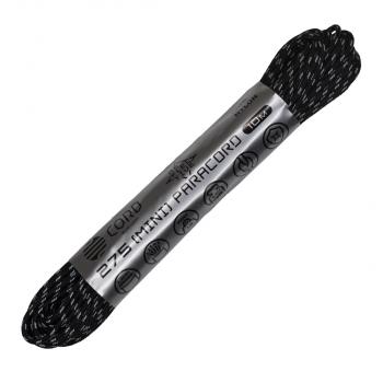 319 р. Паракорд 275 (мини) CORD nylon 10м световозвращающий (black) CORD 275.n10.lm.b  с доставкой в г. Кемерово. Увеличить фотографию 1