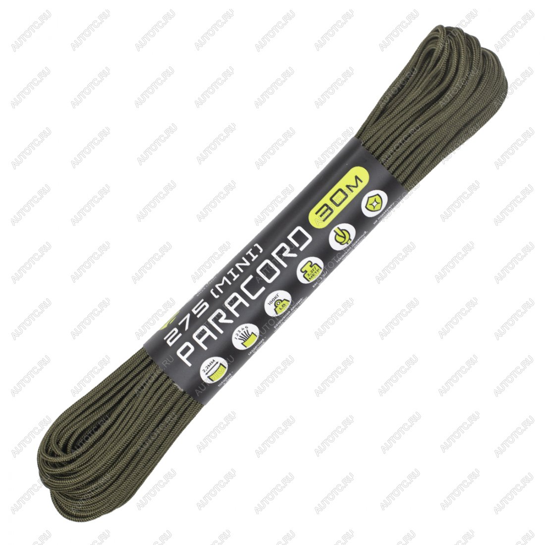 889 р. Паракорд 275 (мини) CORD nylon 30м (army green) CORD 275.n30.a.gr  с доставкой в г. Кемерово